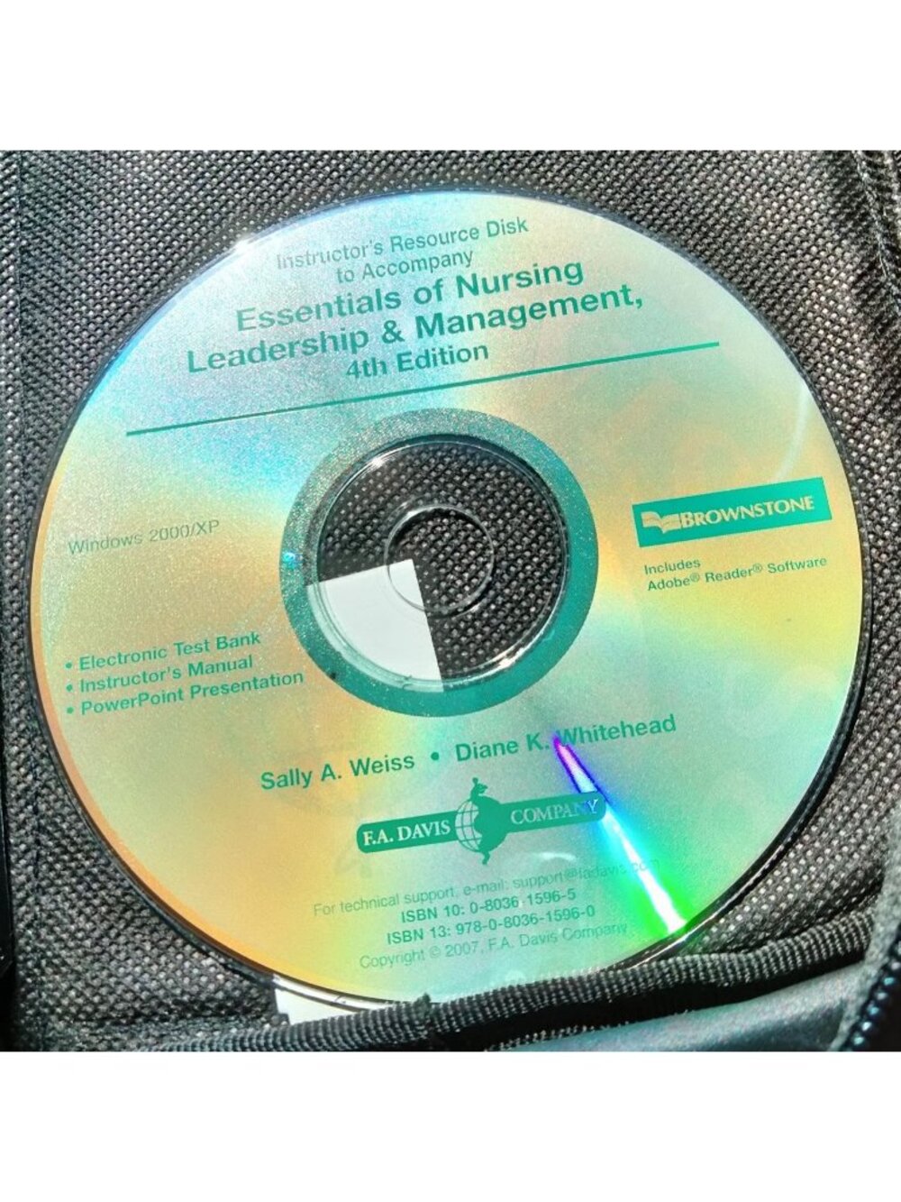 Essentials Of Nursing Leadership Management Test Bank Instructor Resource CD